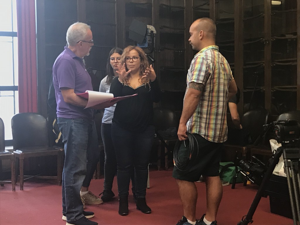 Sara and the directors 