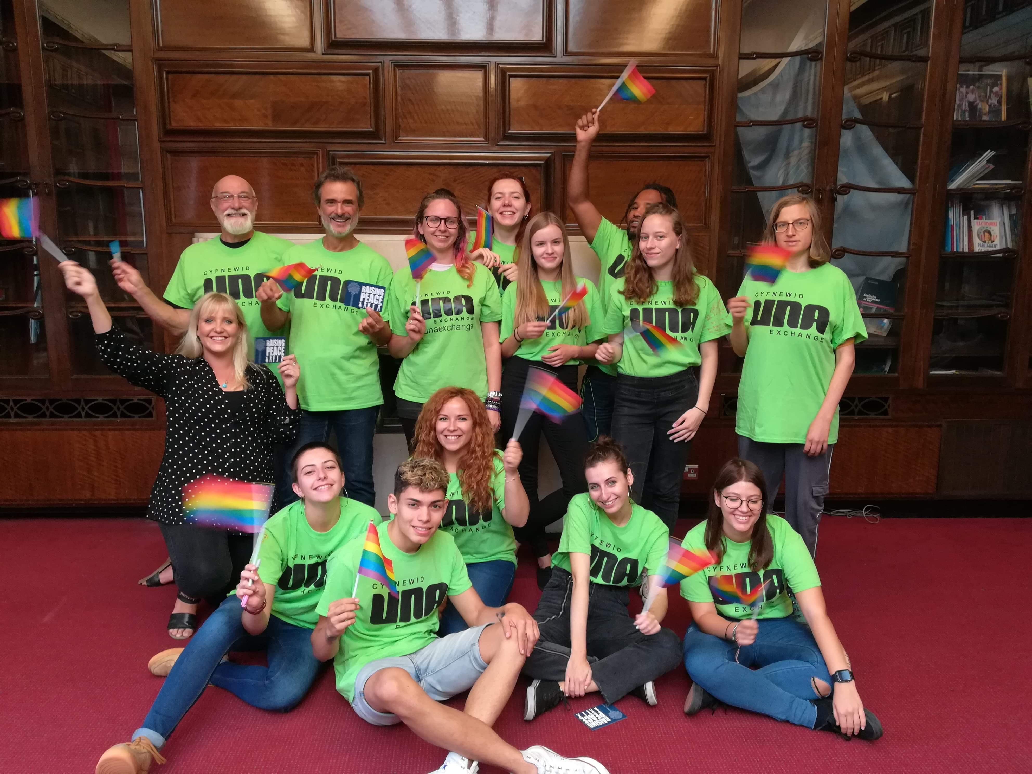 UNA Exchange Raising Peace project 2018