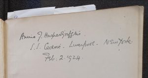 Timeline of the American Peace Tour through 'Annie's Diary'