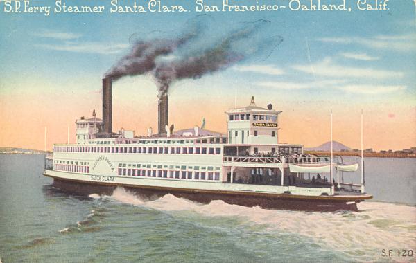 Santa Clara Ferry across San Francisco Bay