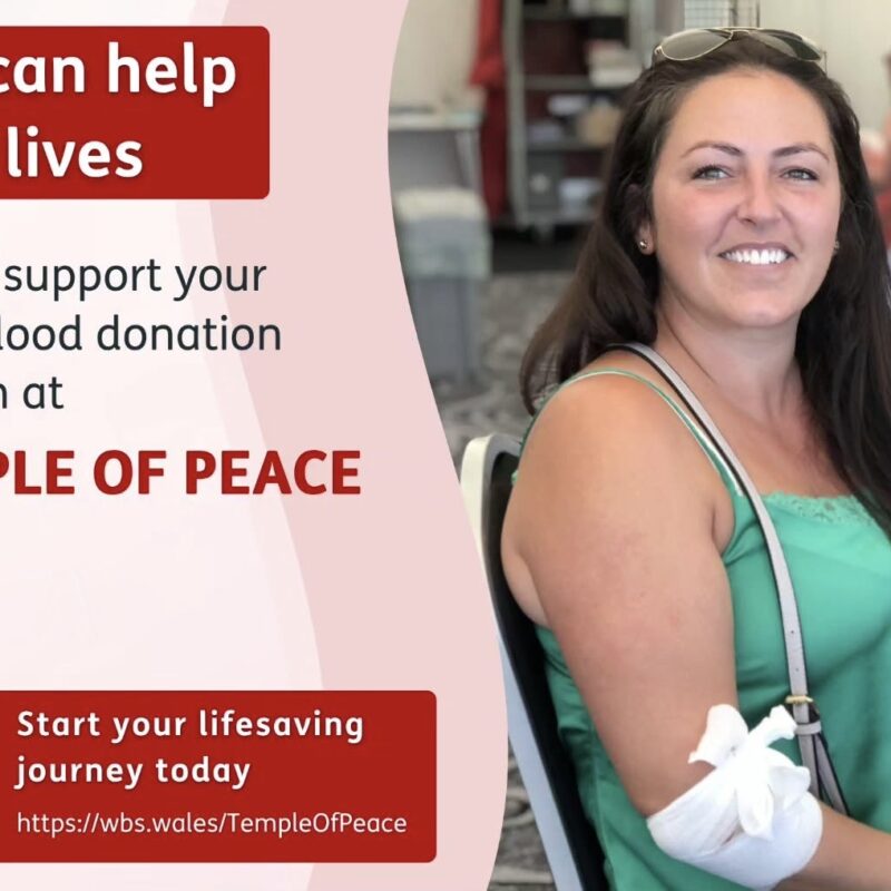 Blood Donation Clinic @ Temple of Peace, October